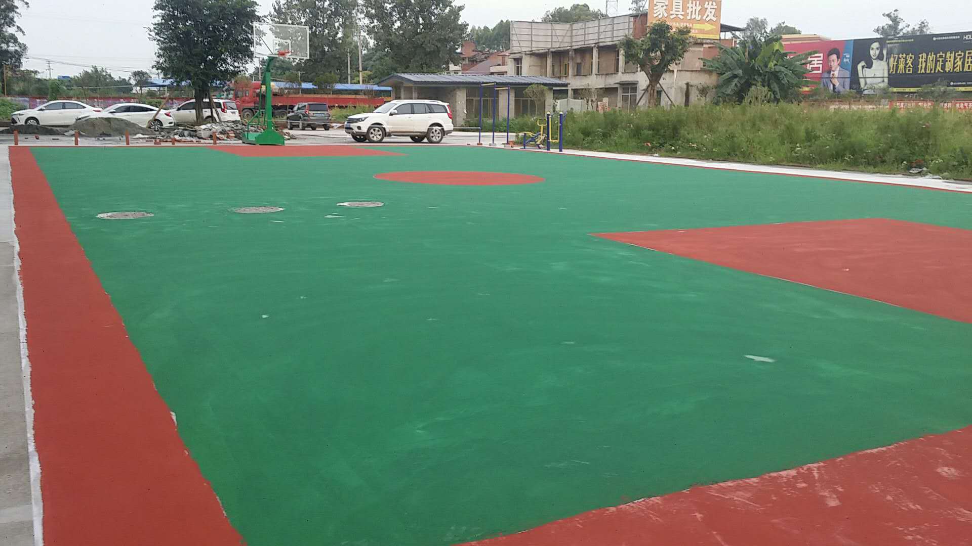 丙烯酸球场施工