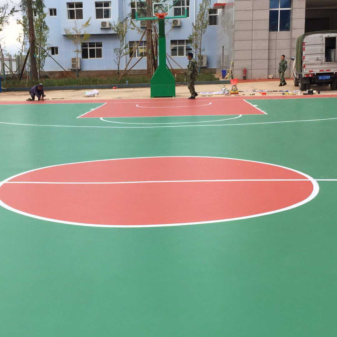 四川塑胶球场施工