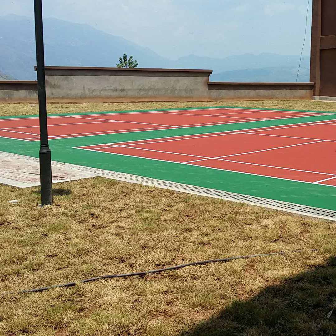 丙烯酸羽毛球场包工包料