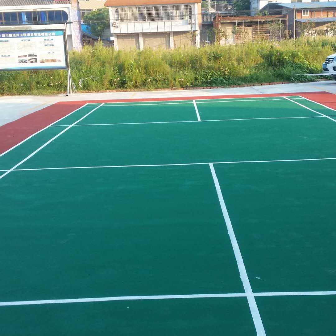 自贡篮球场施工厂家