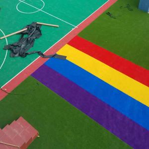 人造休闲草铺设案例