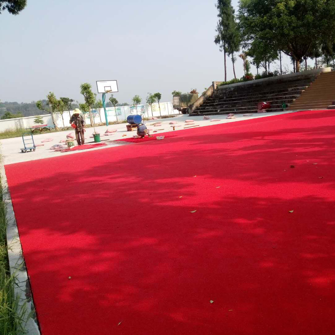 乐山塑胶球场施工